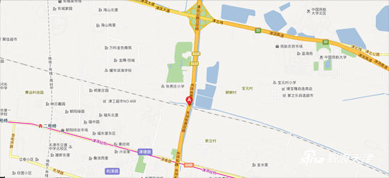 天津市东丽区外环线张贵庄铁路桥双向开通_天