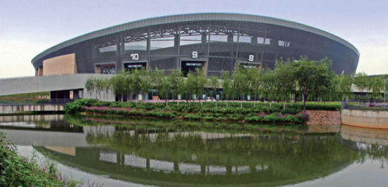 天津海河教育园区体育场