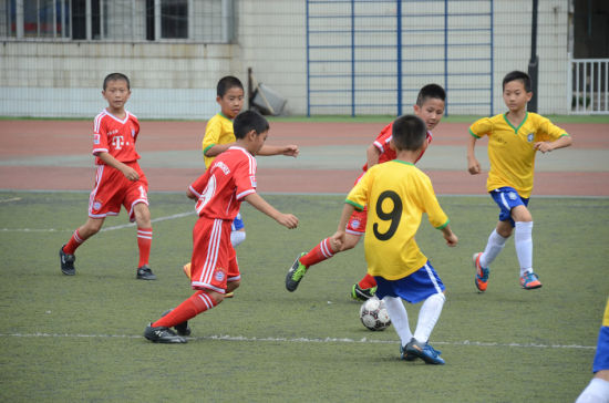 2014天津市天津之星校园足球夏令营开营