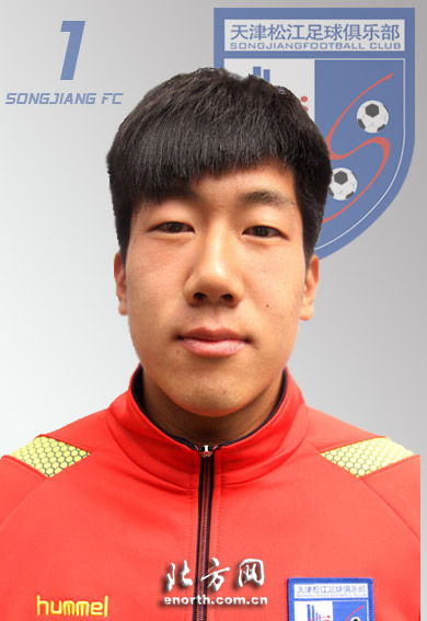 2015赛季天津松江足球俱乐部球员--1号张津